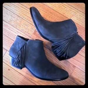 Sam Edelman suede Fringe Botties